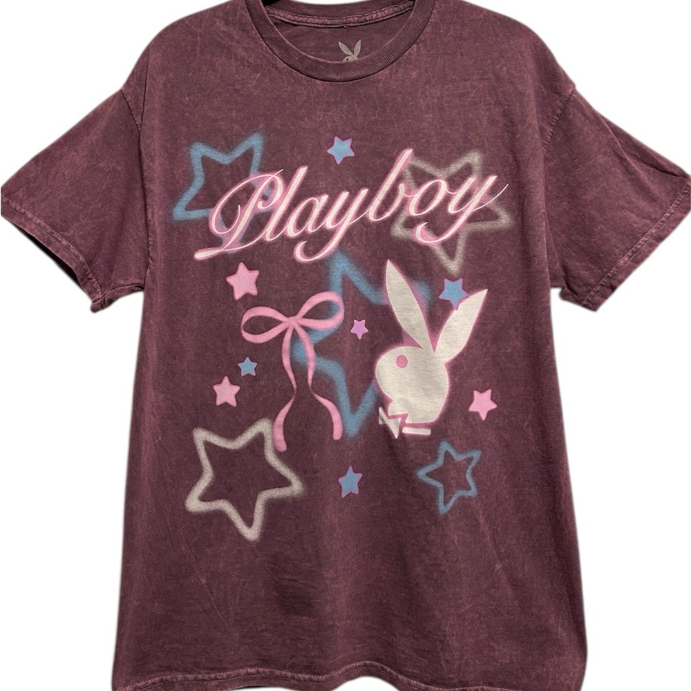 New Playful Playboy Graphic Tee Medium